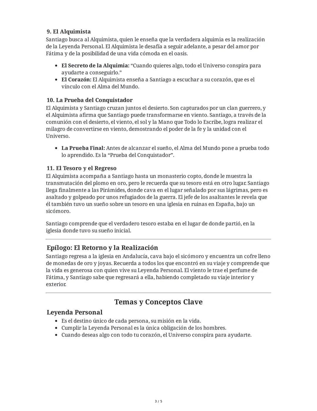 El Alquimista - Resumen Detallado
Introducción y Prefacio
El Alquimista de Paulo Coelho es una novela simbólica que narra la travesía de San