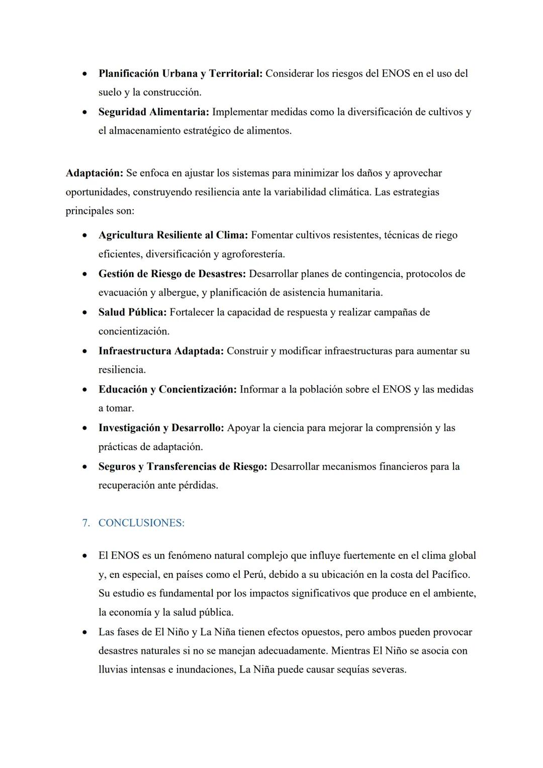 UNIVERSIDAD NACIONAL AGRARIA
LA MOLINA
+ HOMINEM
ERE CUPIO +
WO
AGR
"EL NIÑO - OSCILACIÓN DEL SUR (ENOS)"
GRUPO: METEOOPANES
DOCENTE: DIANA 