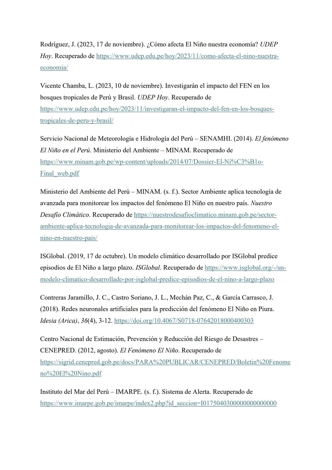 UNIVERSIDAD NACIONAL AGRARIA
LA MOLINA
+ HOMINEM
ERE CUPIO +
WO
AGR
"EL NIÑO - OSCILACIÓN DEL SUR (ENOS)"
GRUPO: METEOOPANES
DOCENTE: DIANA 