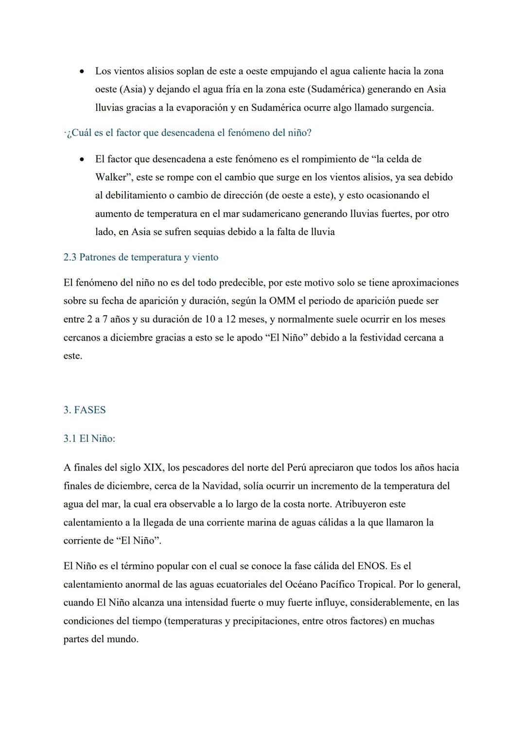 UNIVERSIDAD NACIONAL AGRARIA
LA MOLINA
+ HOMINEM
ERE CUPIO +
WO
AGR
"EL NIÑO - OSCILACIÓN DEL SUR (ENOS)"
GRUPO: METEOOPANES
DOCENTE: DIANA 