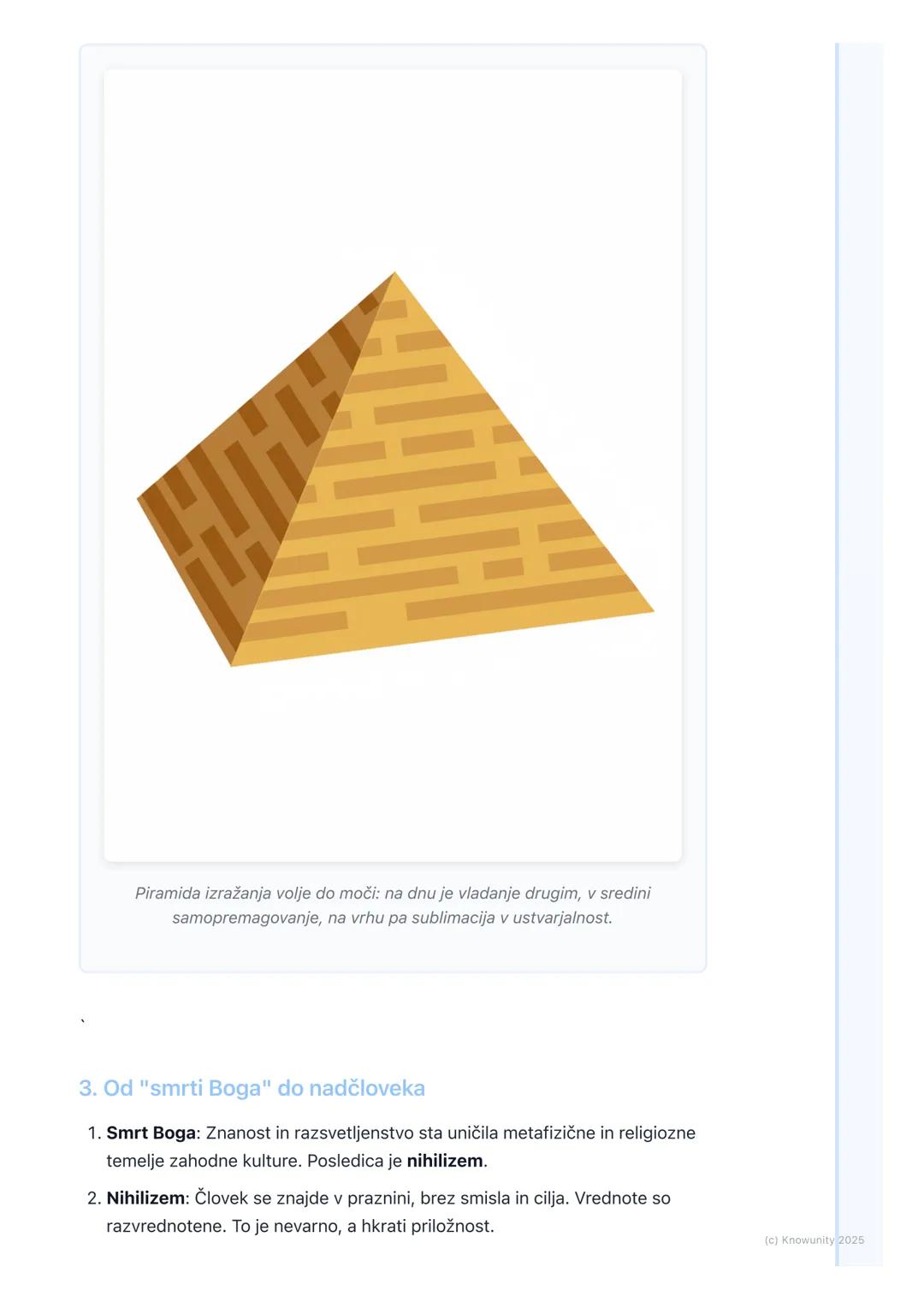 # Nietzsche in filozofija volje do
moči

Uvod v Nietzschejevo filozofijo

Friedrich Nietzsche (1844-1900) je eden najpomembnejših in hkrati 