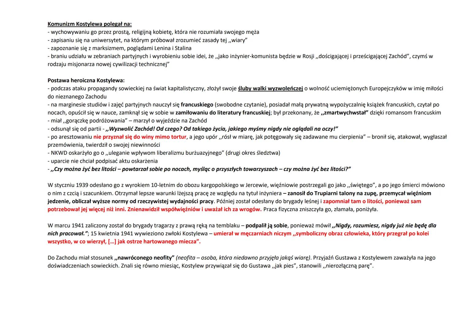 # „Inny świat" - Gustaw Herling-Grudziński

Wyżywienie i pozostałe kategorie więźniów w obozie:

- Po porannym apelu więźniowie udawali się 