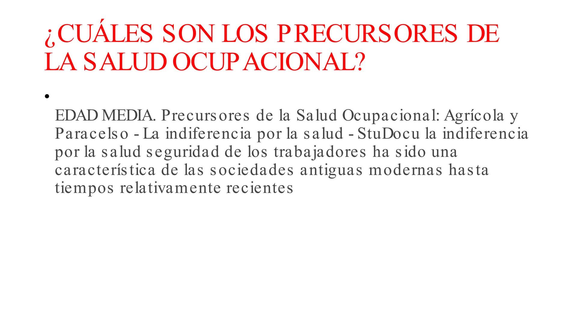 # SALUD OCUPACIONAL # ¿QUÉ ES LA SALUD OCUPACIONAL?

*   La S.O. genera y promueve que el trabajo sea sano y seguro.
¿Qué es la salud ocupac
