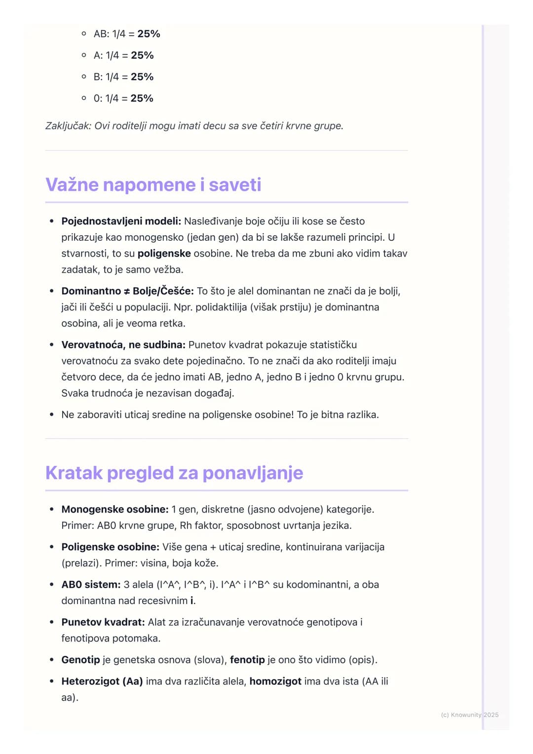 # Nasleđivanje osobina kod
čoveka

Uvod u nasleđivanje osobina

Genetika čoveka proučava kako se osobine prenose sa roditelja na decu. Svaka