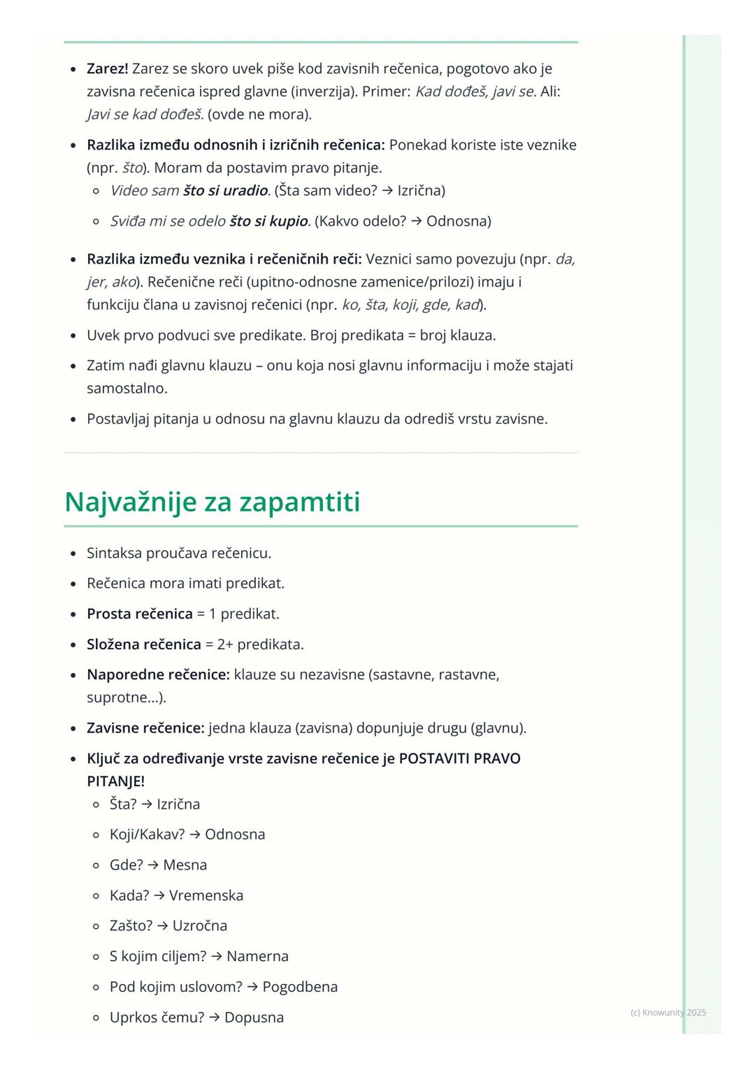 # Sintaksa (Nauka o rečenici)

Uvod u sintaksu

Sintaksa je deo gramatike koji proučava rečenicu. Bavi se time kako se reči
povezuju u veće 