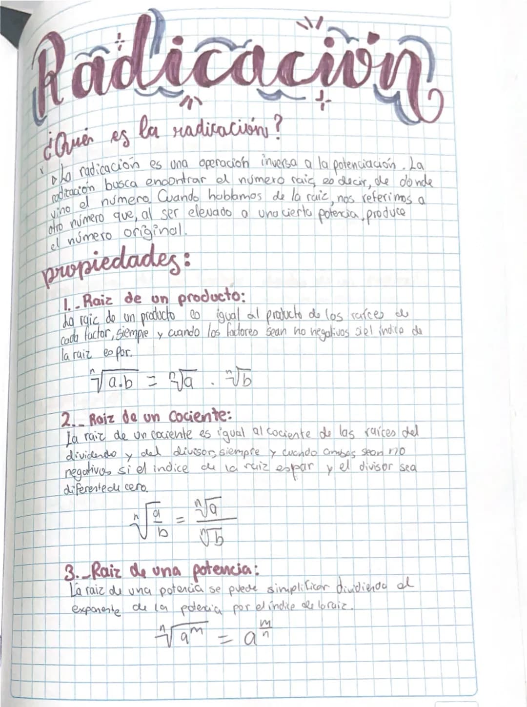 Radicación 