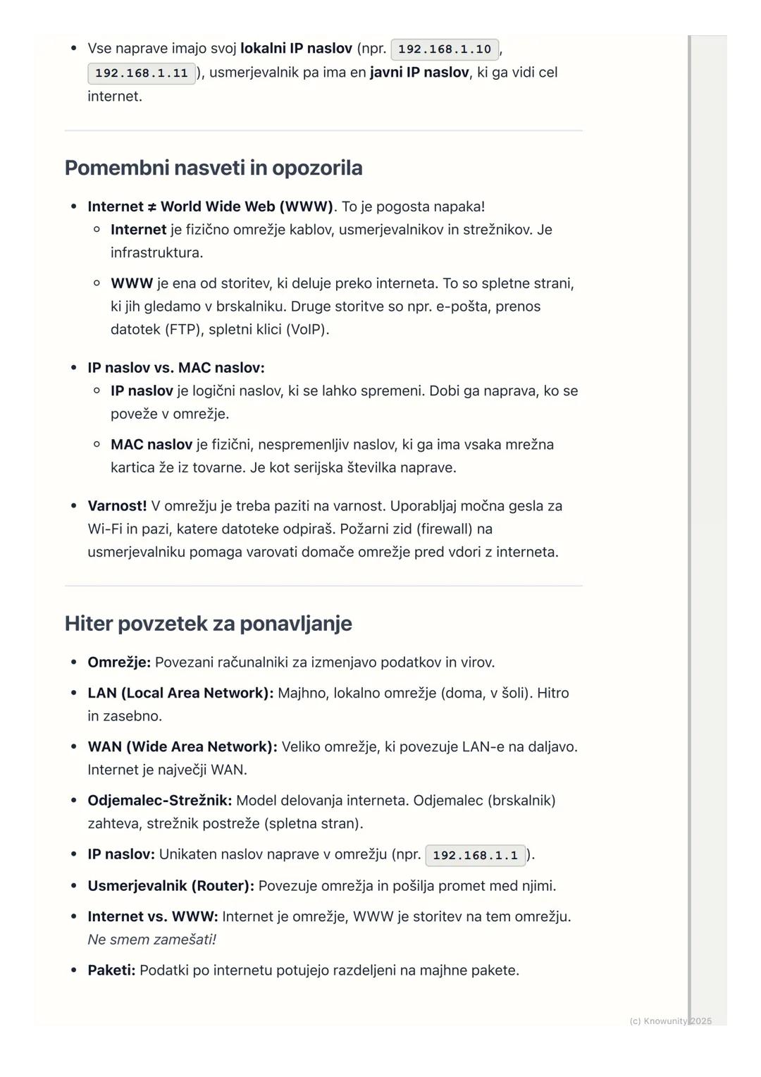 # Računalniška omrežja

Uvod v računalniška omrežja

Računalniško omrežje je v bistvu skupina dveh ali več med seboj povezanih
računalnikov 