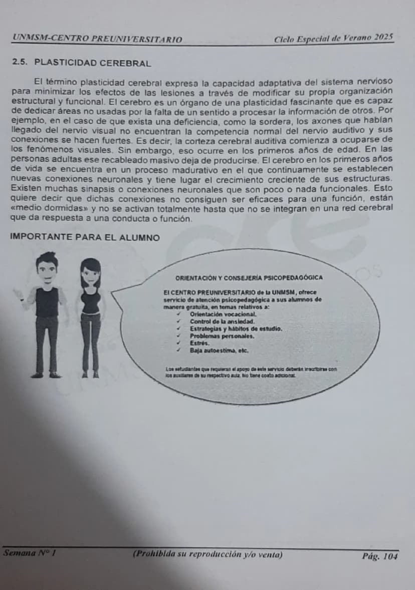 --- OCR Start ---
UNMSM-CENTRO PREUNIVERSITARIO
1. ORÍGENES DE LA PSICOLOGÍA
LA PSICOLOGÍA
COMO CIENCIA
Antecedentes
Escuelas
Clásicas
Arist