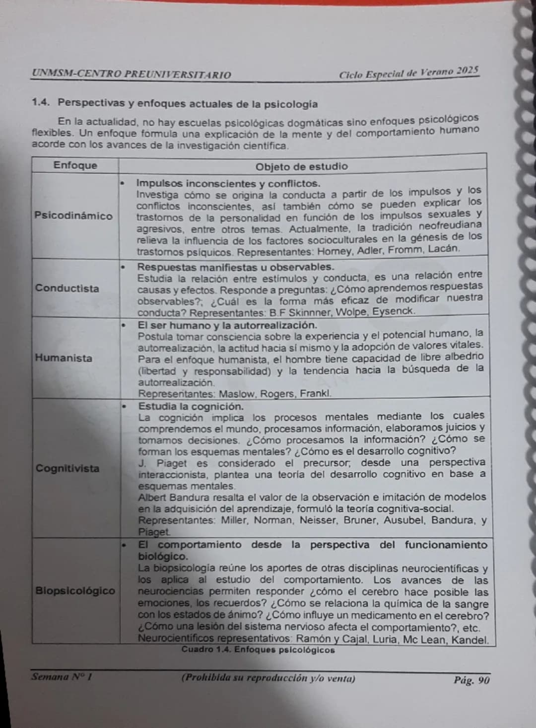 --- OCR Start ---
UNMSM-CENTRO PREUNIVERSITARIO
1. ORÍGENES DE LA PSICOLOGÍA
LA PSICOLOGÍA
COMO CIENCIA
Antecedentes
Escuelas
Clásicas
Arist