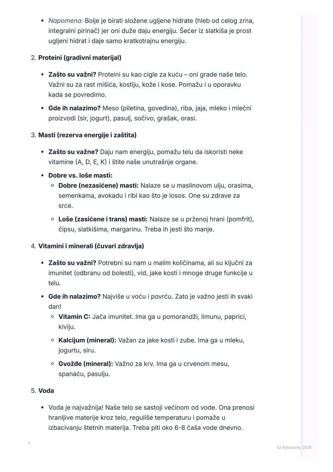 # Zdrava Ishrana

Uvod u zdravu ishranu

Hrana je gorivo za naše telo. Kao što auto ne može da ide bez benzina, tako
ni mi ne možemo da rast