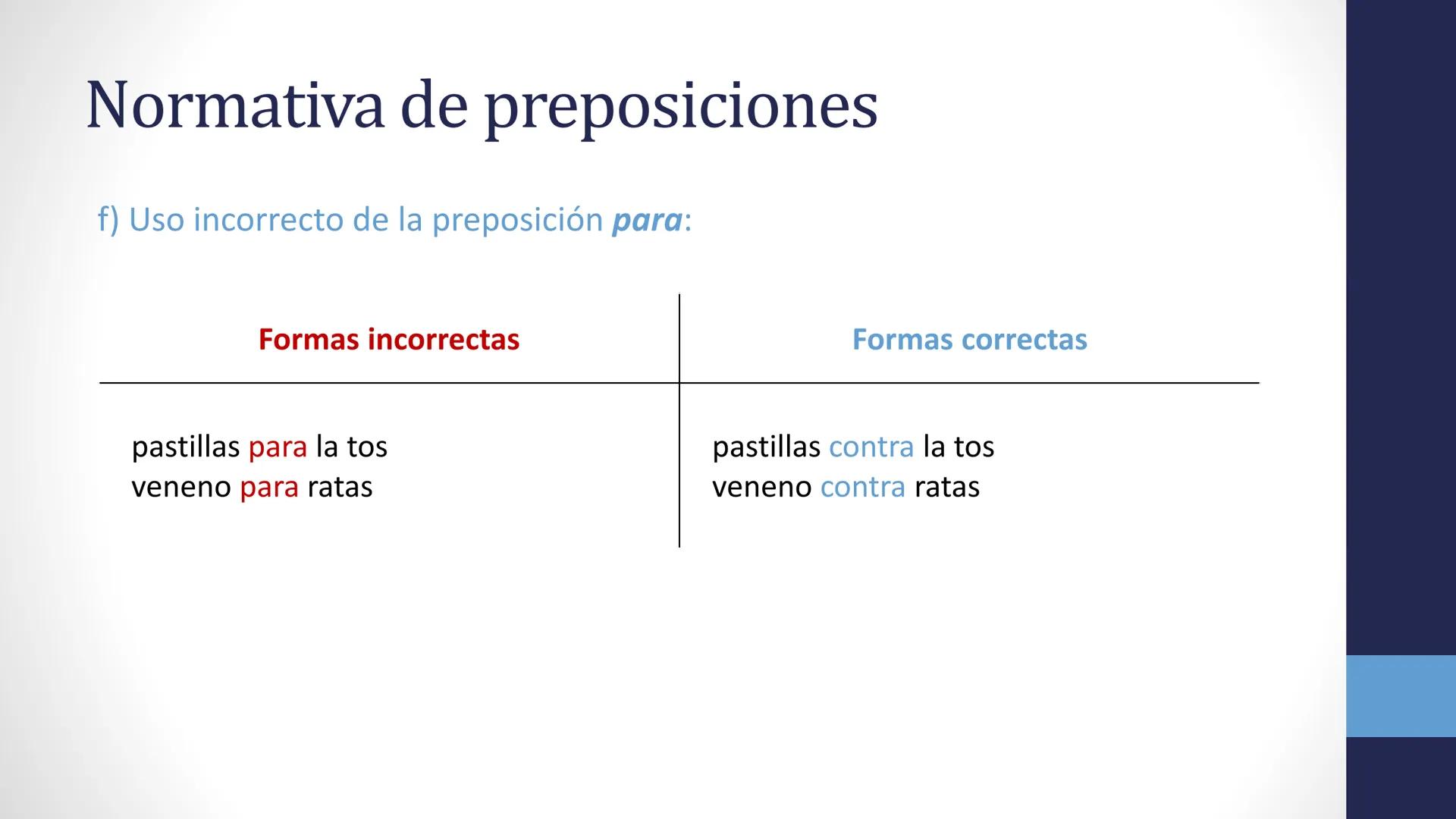 # Nexos II

Preposiciones

Normativa de preposiciones

Queísmo y dequeísmo # Preposiciones

Palabras:

a
durante
por
ante
en
según
bajo
entr