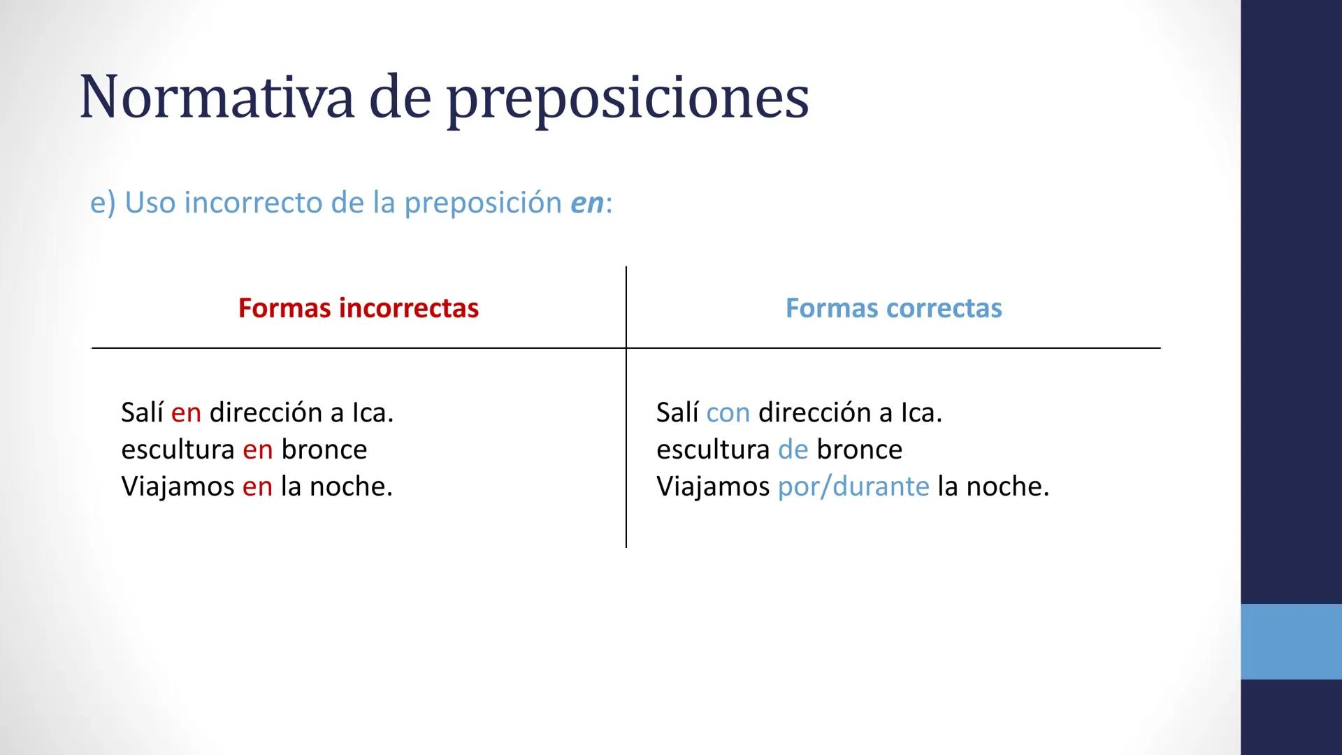# Nexos II

Preposiciones

Normativa de preposiciones

Queísmo y dequeísmo # Preposiciones

Palabras:

a
durante
por
ante
en
según
bajo
entr