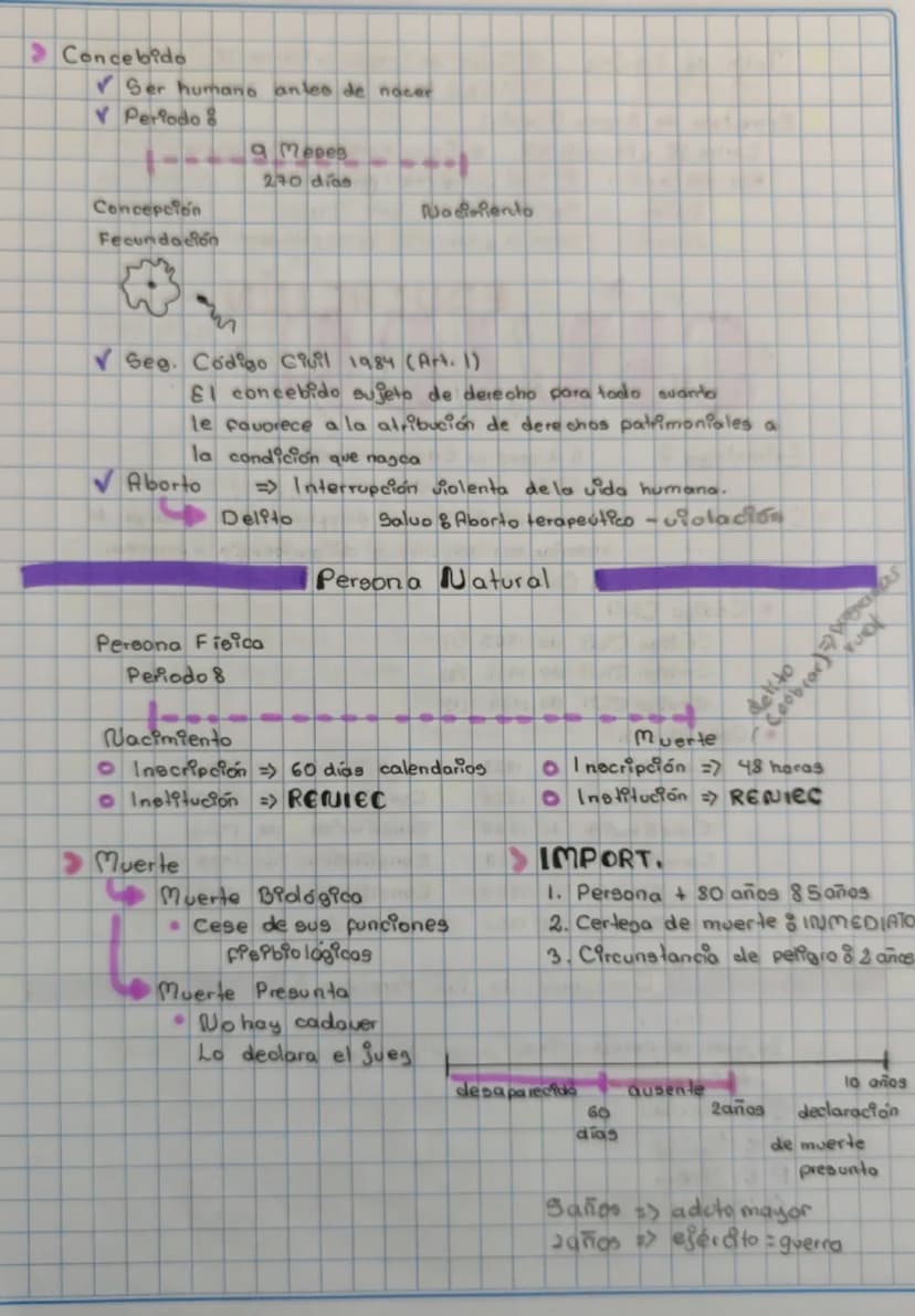 --- OCR Start ---
CIVICA
Derecho de pamilia
Día de la familia
2º domingo de septiembre
Base legal: Código Ciuil de 1984 -Libro III, Art. 233