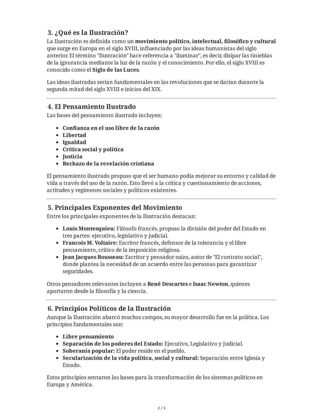 # La Ilustración

## 1. Introducción y Objetivo de la Clase
La Ilustración fue un movimiento intelectual, político, filosófico y cultural qu