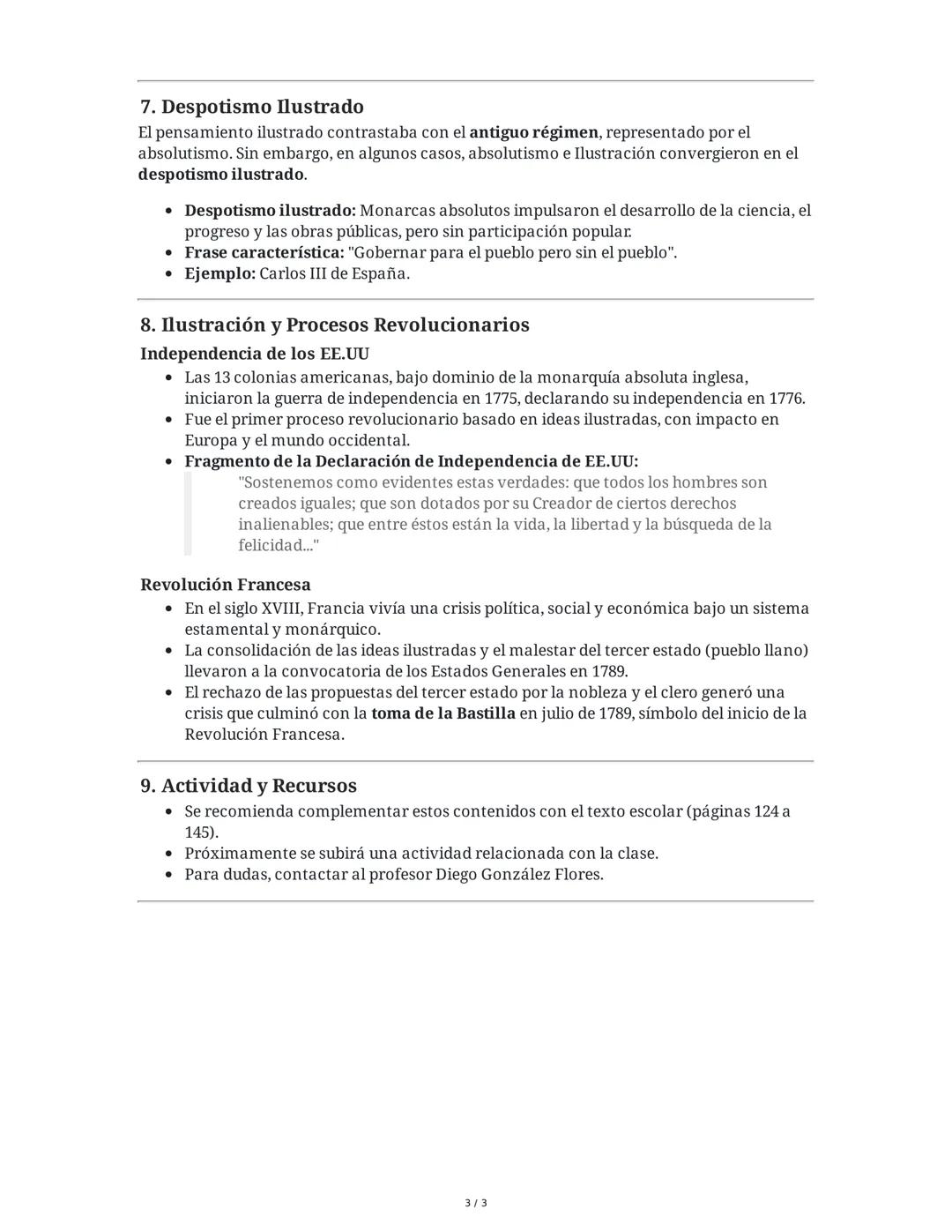 # La Ilustración

## 1. Introducción y Objetivo de la Clase
La Ilustración fue un movimiento intelectual, político, filosófico y cultural qu