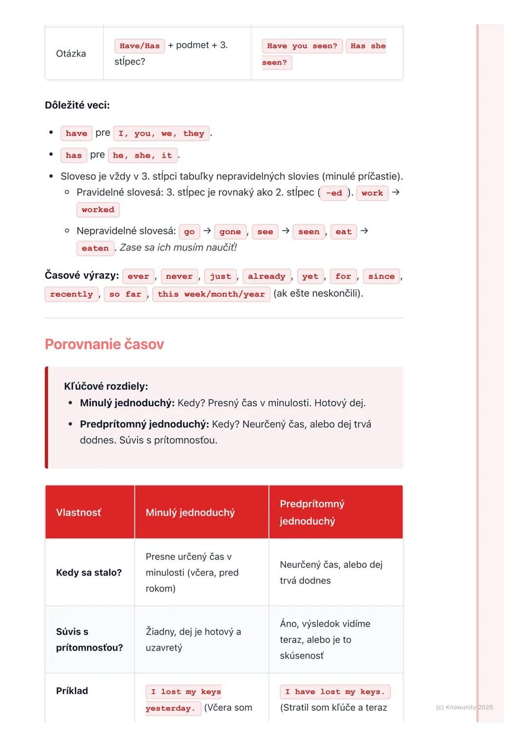 # Časy: Minulý jednoduchý a
priebehový, Predprítomný
jednoduchý

1. Prehľad časov v angličtine

Ahojte! Dnes si zopakujeme a hlavne prehĺbim