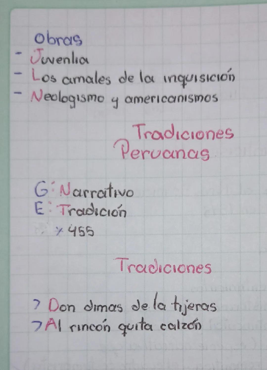 # LITERATURA

Tema:
Costumbrismo Peruano

Primer movimiento literario del peró republicana
se inicio en 1830 con la obra "Frutos de la
educa