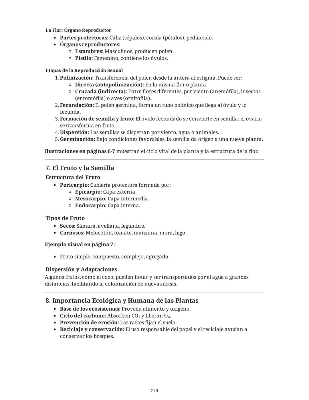 # Resumen Extendido: El Reino Plantae

1. Introducción y Objetivos de Aprendizaje

El contenido aborda el estudio integral del reino Plantae