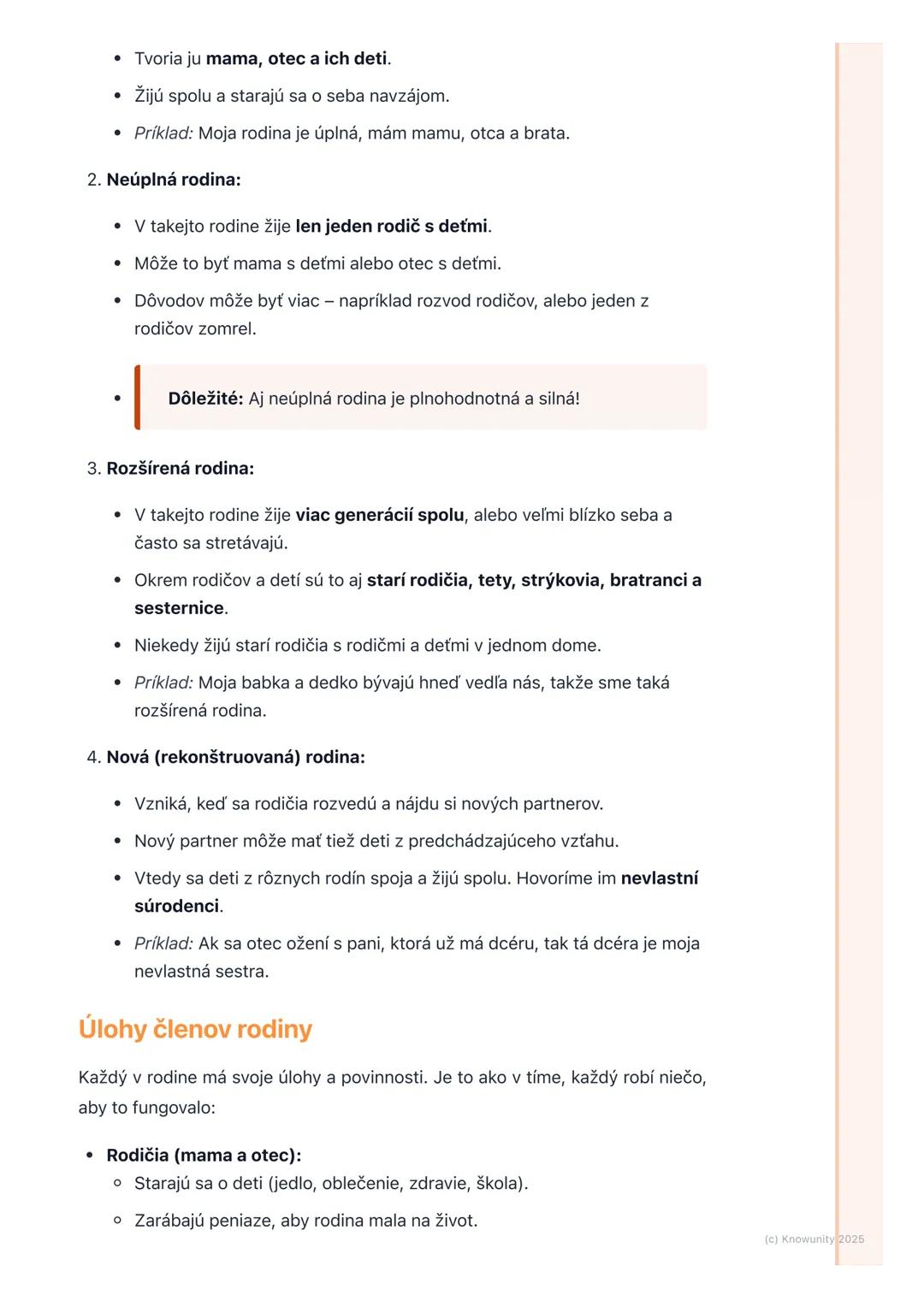 # Čo je rodina?

1. Prehľad, čo je rodina

Rodina je pre mňa a pre každého z nás tá najdôležitejšia skupina ľudí. Je to
miesto, kde sa cítim