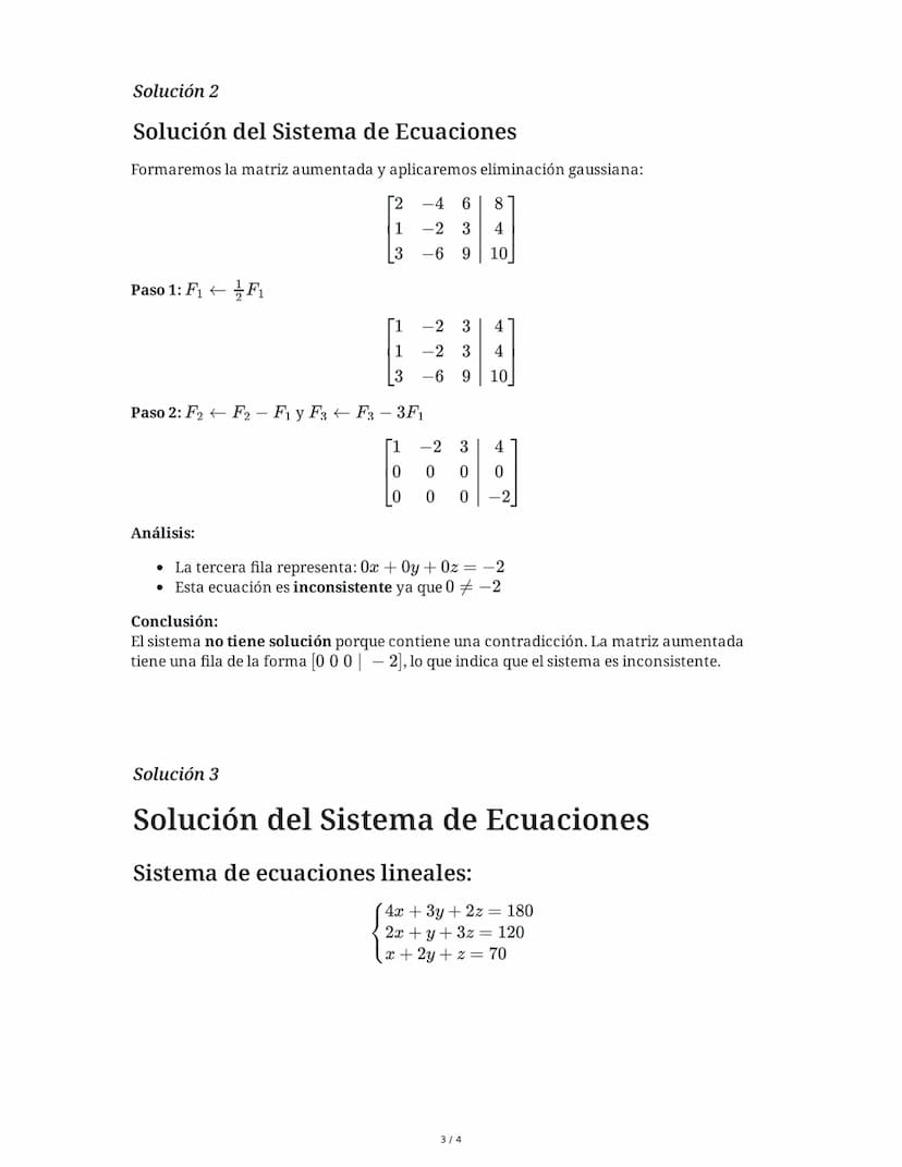10 June 2025
Resolución de Sistemas de Ecuaciones Lineales
3x3
Tarea 1
Resuelve el siguiente sistema de ecuaciones lineales de 3 × 3 usando 