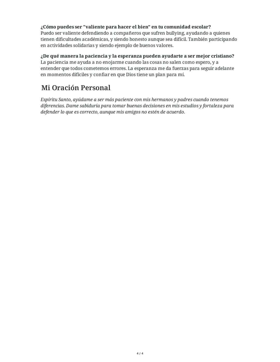 ## Pentecostés e Identidad Cristiana

4 June 2025

### Tarea 1

**Comprensión del significado de Pentecostés**

Basándote en la lectura bíbl