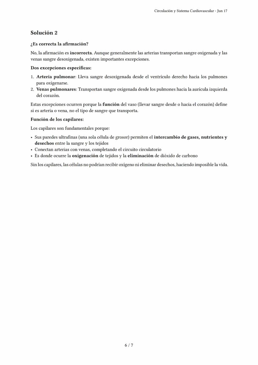 Circulación y Sistema Cardiovascular
Generado por Vania Aisa Severino Igreda - Jun 17
Descripción: Este examen evalúa la comprensión de la c