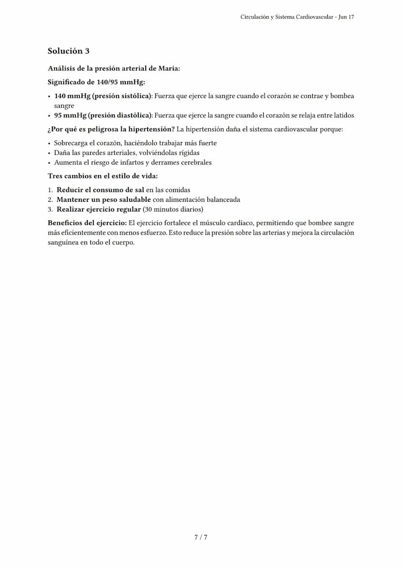 Circulación y Sistema Cardiovascular
Generado por Vania Aisa Severino Igreda - Jun 17
Descripción: Este examen evalúa la comprensión de la c