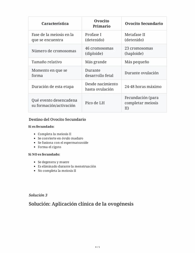 Biología: Proceso de Ovogénesis
9 June 2025
Tarea 1
Análisis del proceso de ovogénesis
Explica detalladamente las tres fases principales de 