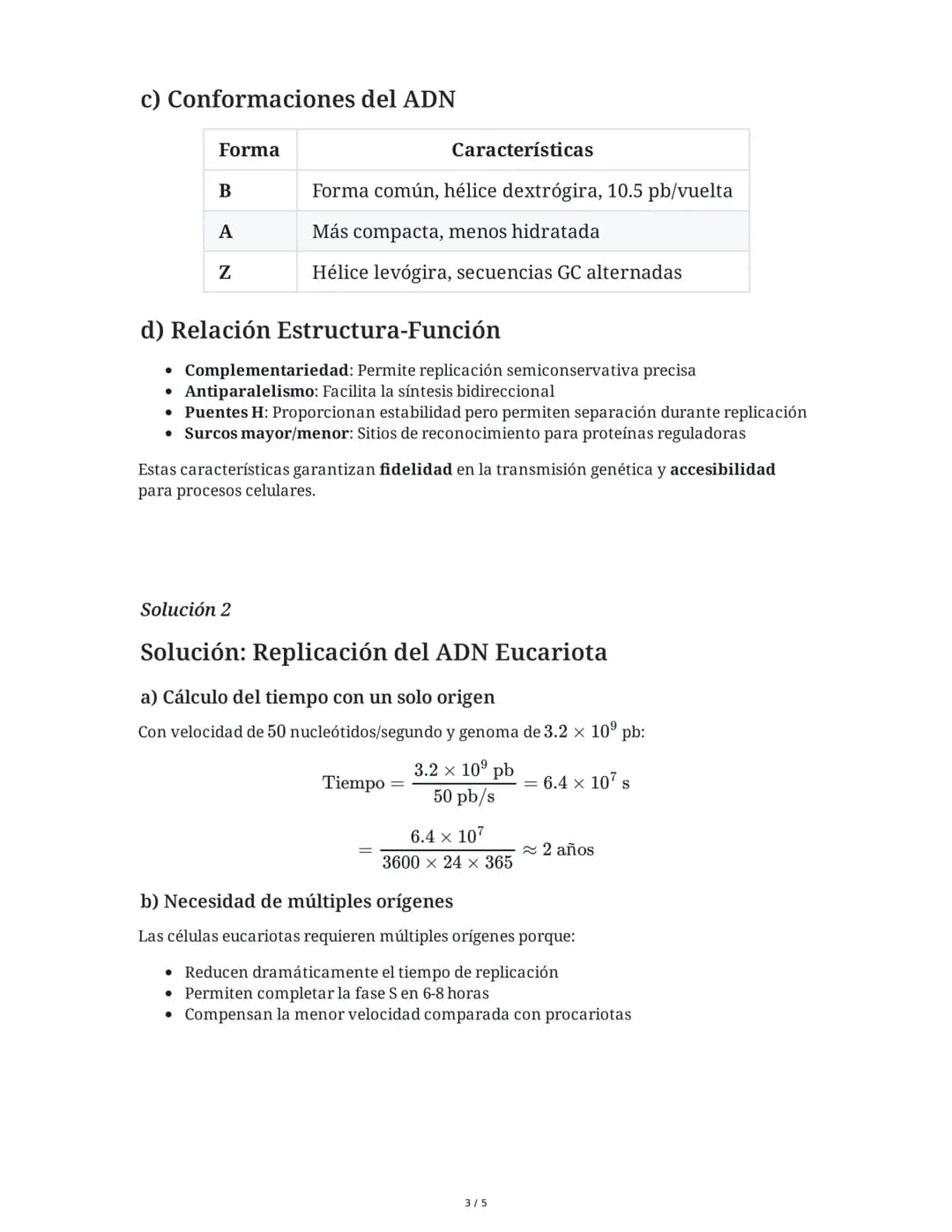 4 June 2025
ADN: Estructura, Replicación y Reparación
Tarea 1
Analiza la estructura molecular del ADN y explica cómo las características est