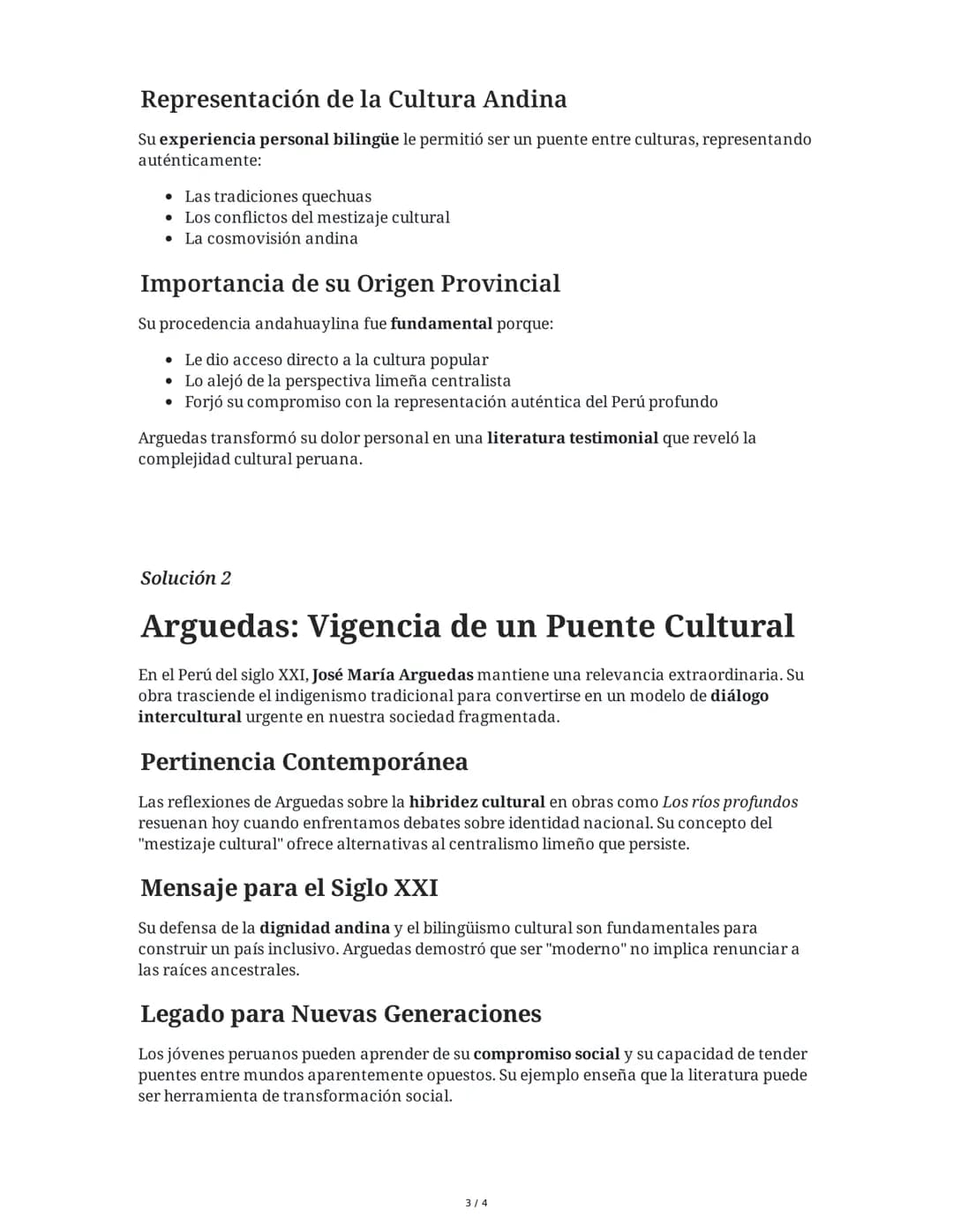 5 June 2025
José María Arguedas: Vida, Obra e Impacto
Tarea 1
Análisis biográfico y contexto histórico
Basándote en el material sobre José M