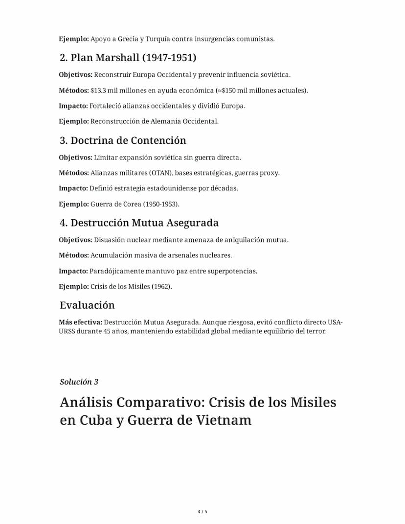 28 May 2025
Guerra Fría: Conflicto Ideológico y Geopolítico
Tarea 1
Análisis de las causas y características de la Guerra Fría
Explica las p