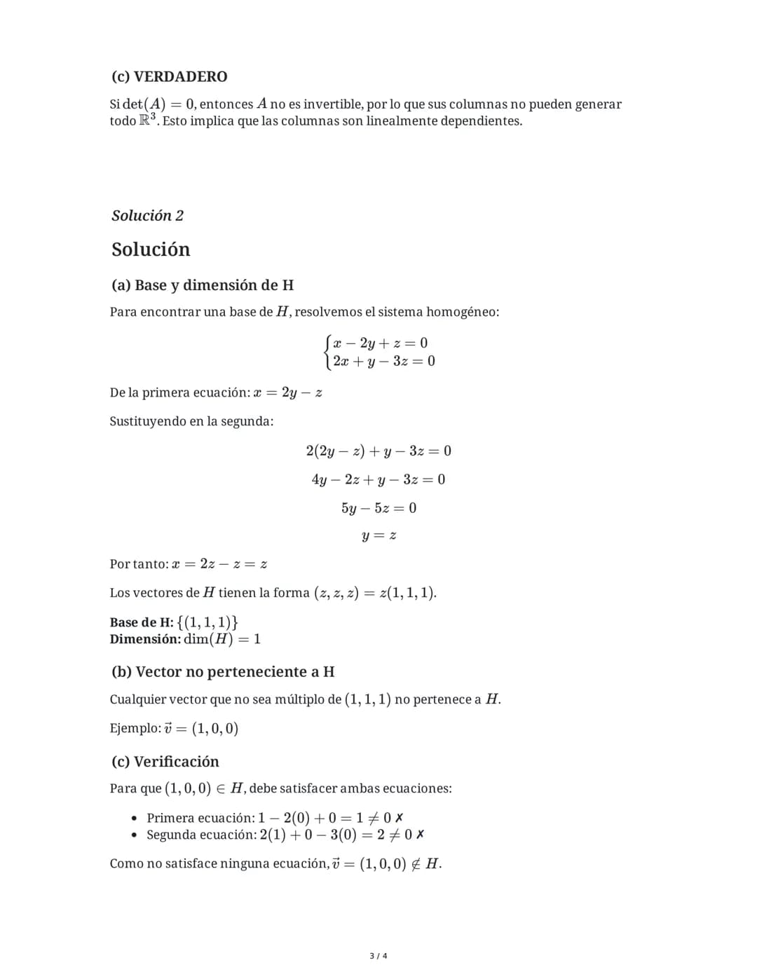 9 June 2025
Álgebra Lineal: Proposiciones, Subespacios y
Transformaciones
Tarea 1
Determine el valor de verdad de las siguientes proposicion