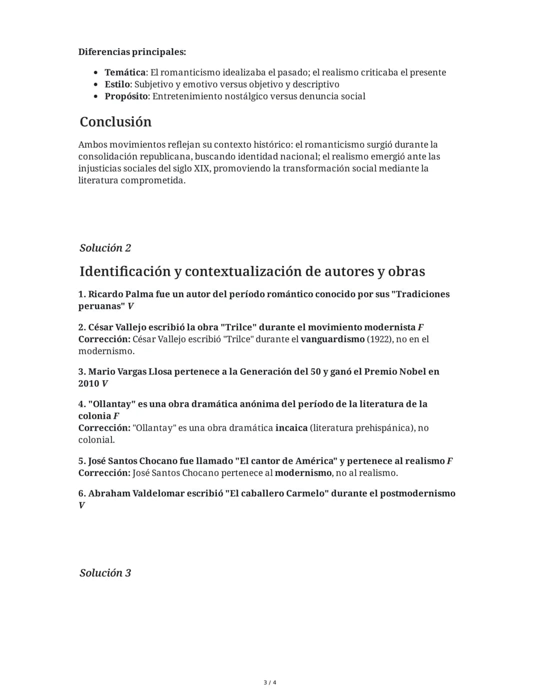 31 May 2025
Literatura Peruana: Periodos, Autores y Obras
Clave
Tarea 1
Análisis de movimientos literarios y sus características
Basándote e