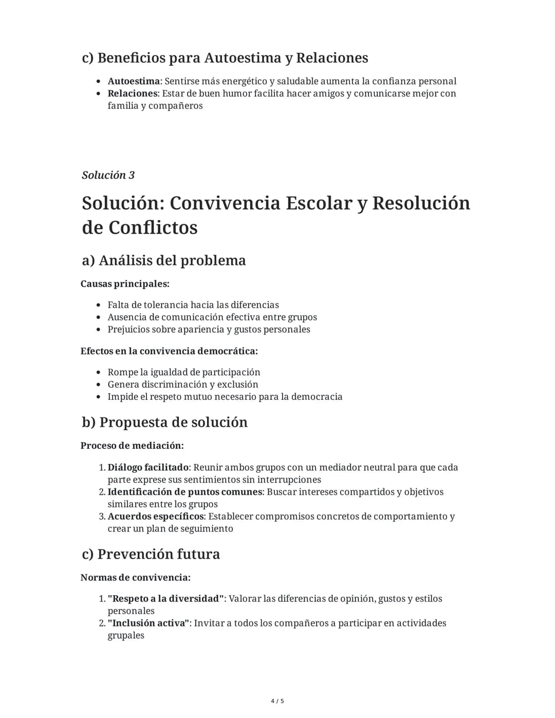 29 May 2025
Desarrollo Personal y Ciudadanía: Decisiones y
Bienestar
Tarea 1
Análisis de situaciones de riesgo y toma de decisiones
María es
