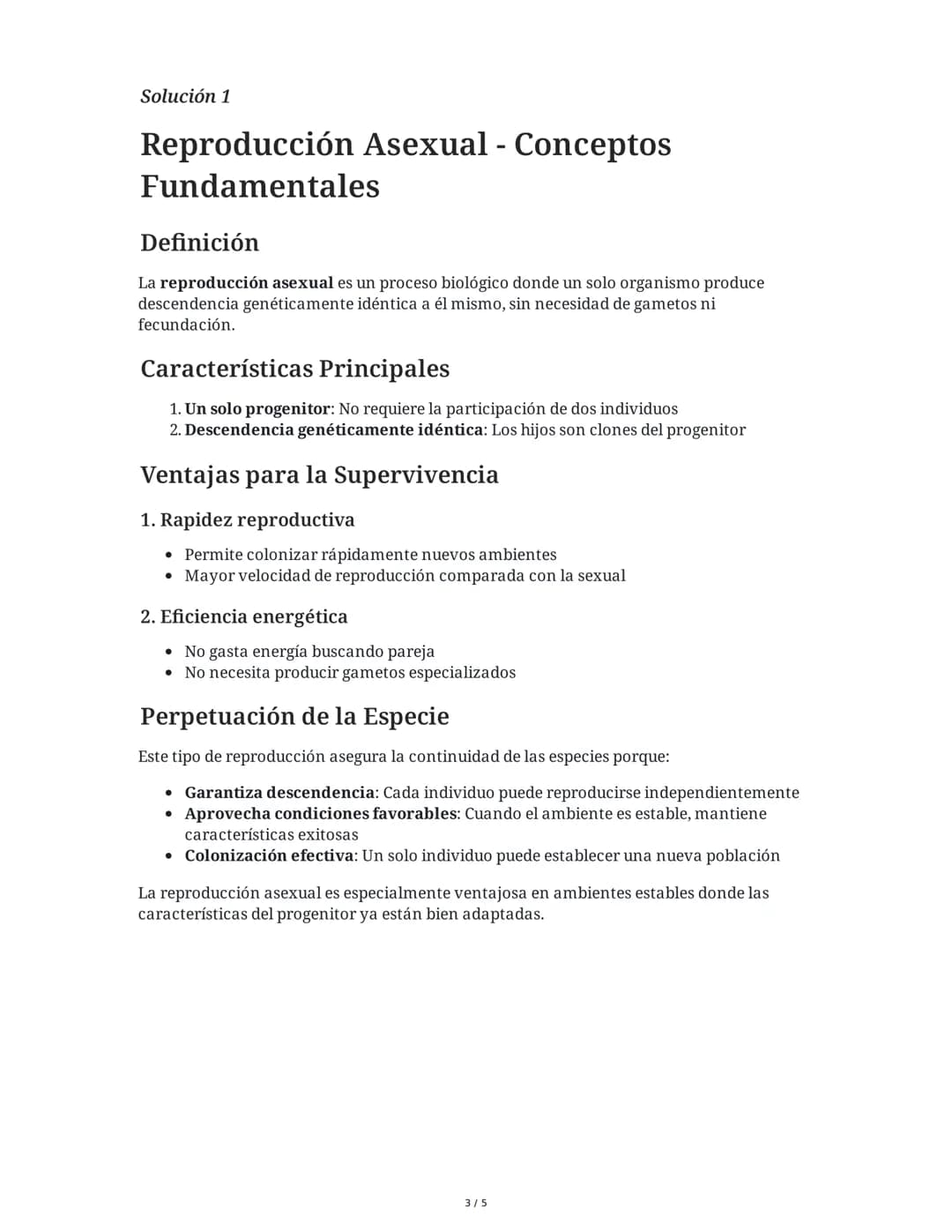 10 June 2025
Reproducción Sexual y Asexual: Tipos y
Procesos
Tarea 1
Reproducción Asexual - Conceptos Fundamentales
Explica qué es la reprod