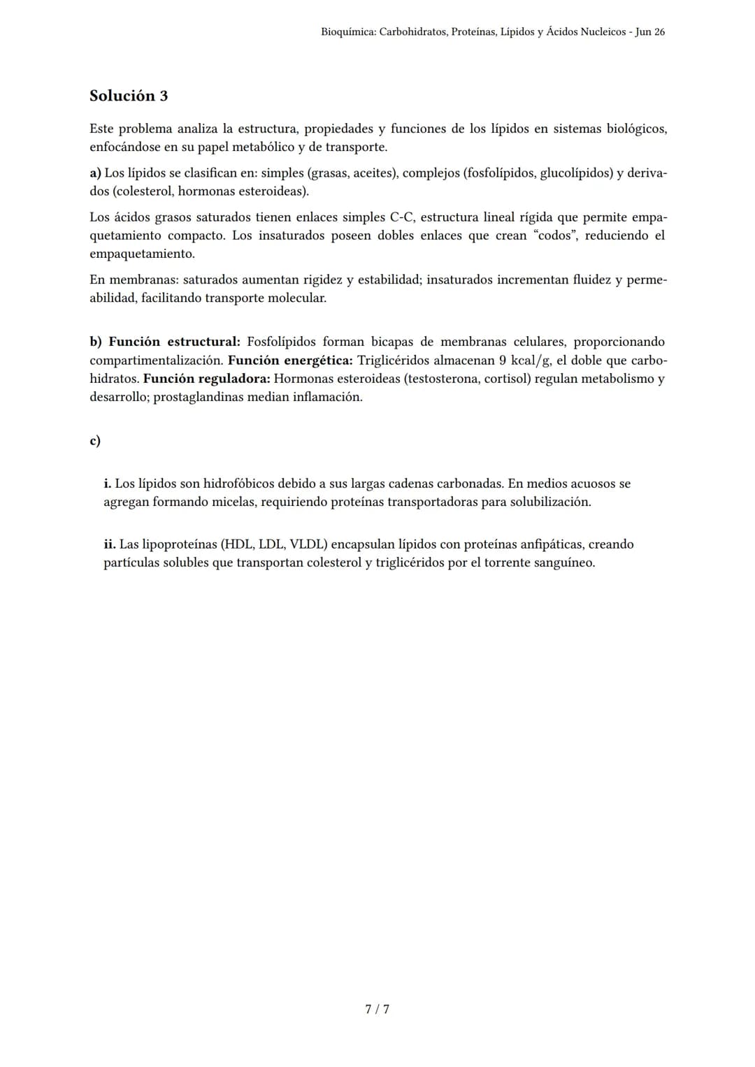 Bioquímica: Carbohidratos, Proteínas, Lípidos y Ácidos
Nucleicos
Generado por Michel Martinez Heredia - Jun 26
Descripción: Evalúa tu compre