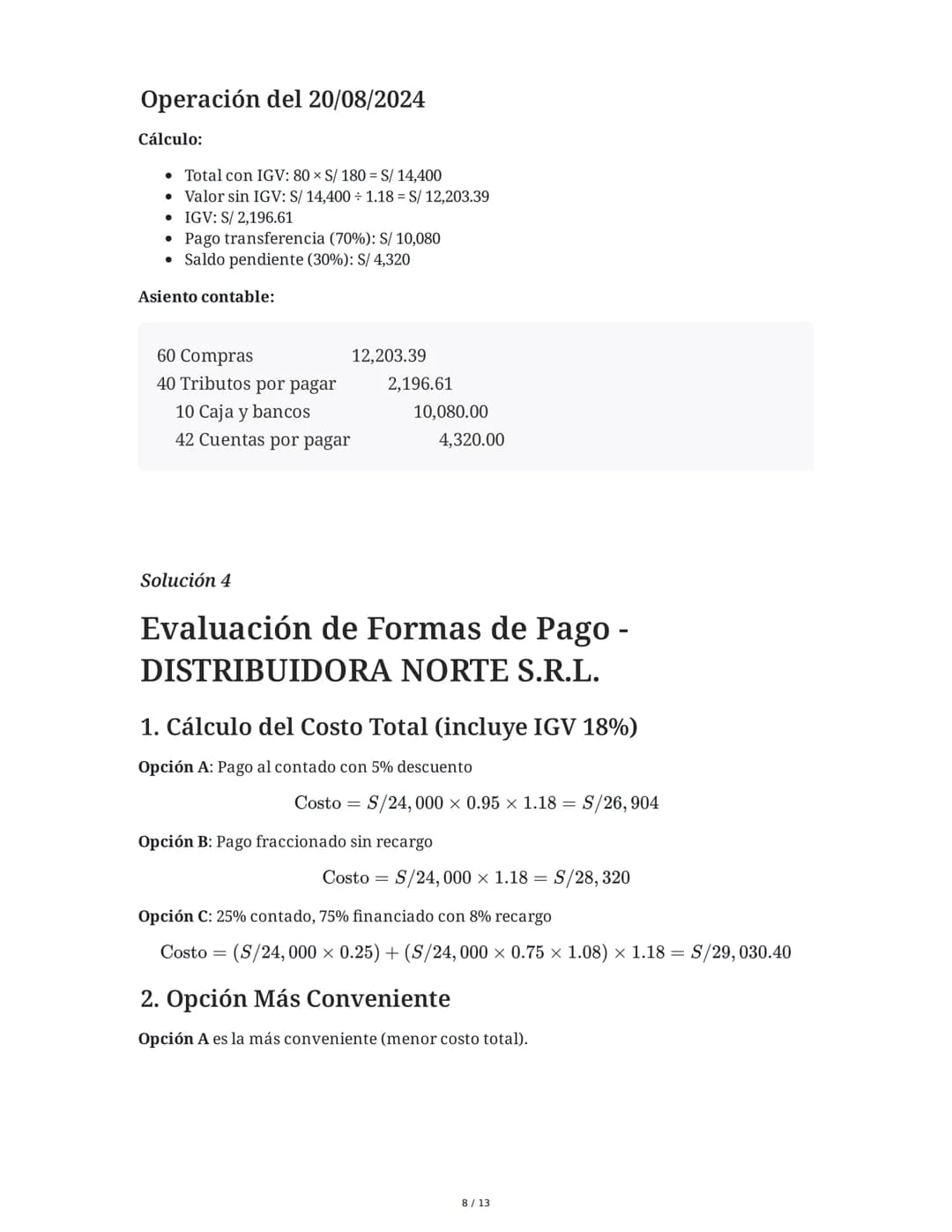 5 June 2025
Asientos Contables de Compra: Mercadería y
Materia Prima
Tarea 1
La empresa INNOVACIÓN TECH S.R.L. realiza las siguientes operac