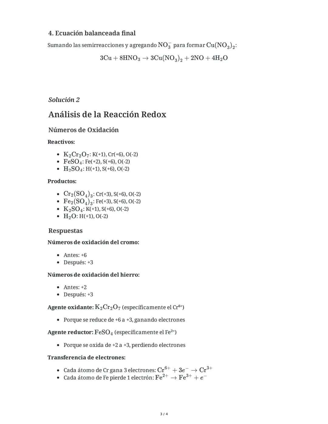 --- OCR Start ---
Balanceo de Ecuaciones Redox
2 June 2025
Tarea 1
Balancea la siguiente ecuación redox utilizando el método del ion-electró