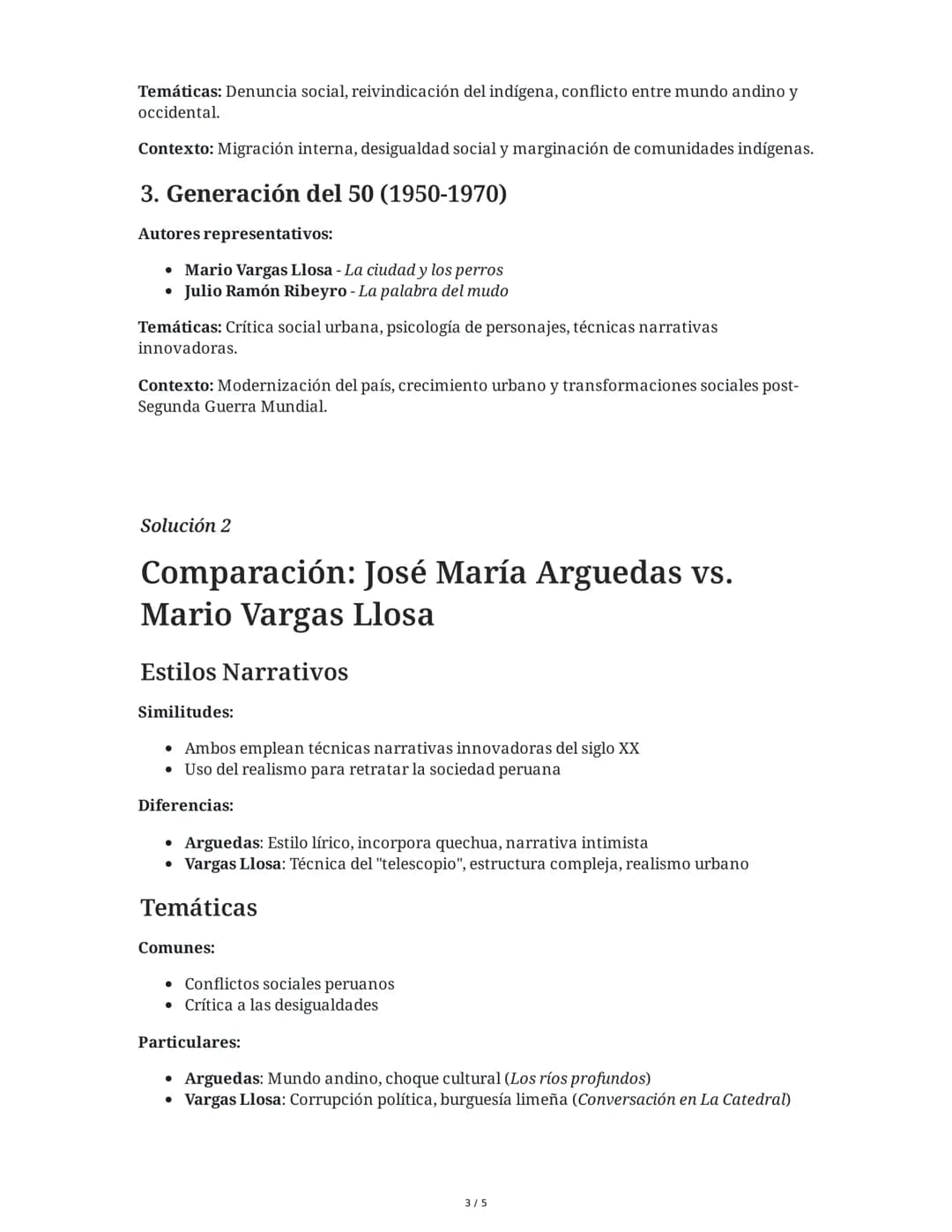 31 May 2025
Literatura Peruana: Autores y Obras
Fundamentales
Tarea 1
Análisis de movimientos literarios peruanos
Basándote en la lista de a