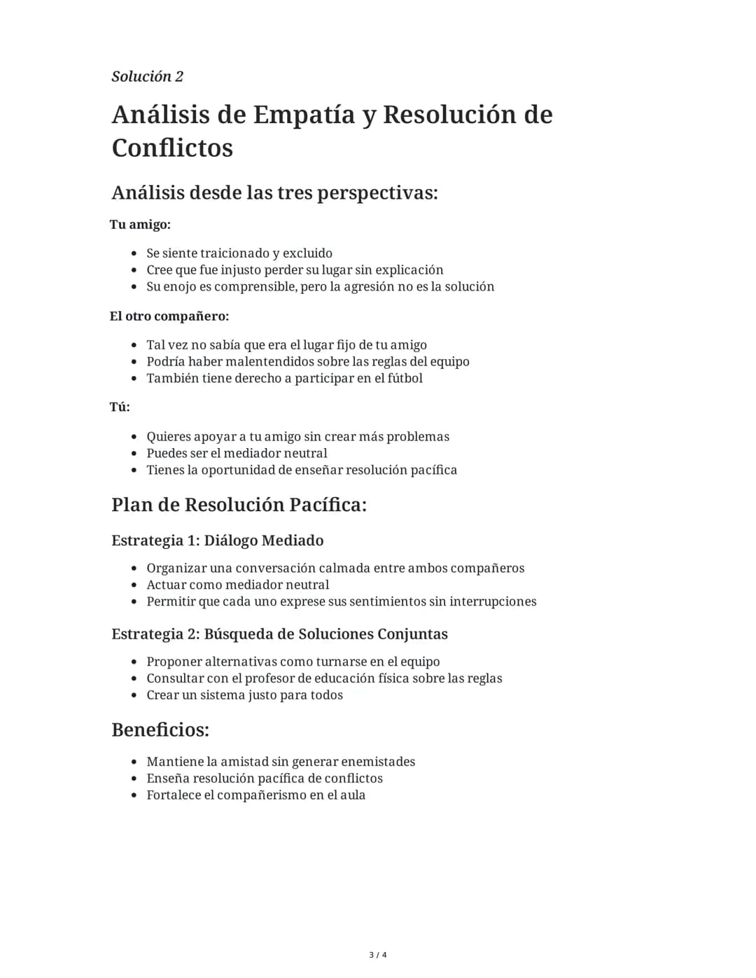 8 June 2025
Respeto, Tolerancia y Convivencia: Evaluación
Integral
Tarea 1
Situación de convivencia escolar
En tu salón de clases, has notad