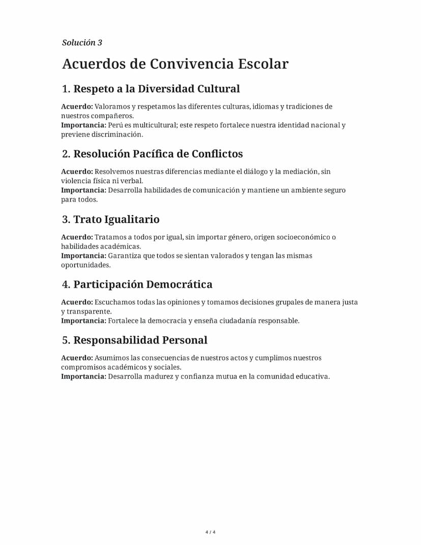 8 June 2025
Respeto, Tolerancia y Convivencia: Evaluación
Integral
Tarea 1
Situación de convivencia escolar
En tu salón de clases, has notad