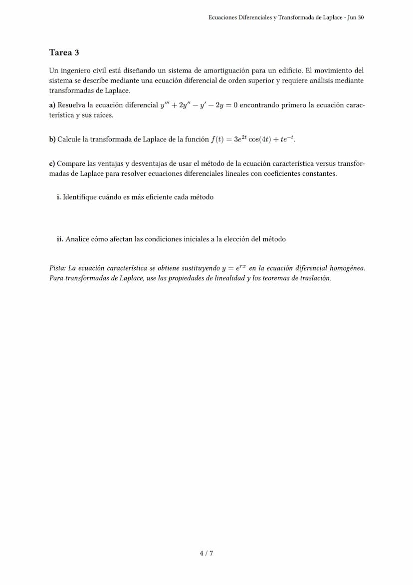 # Ecuaciones Diferenciales y Transformada de Laplace

Generado por Evelin Cordova - Jun 30

Descripción: Cubre ecuaciones diferenciales ordi