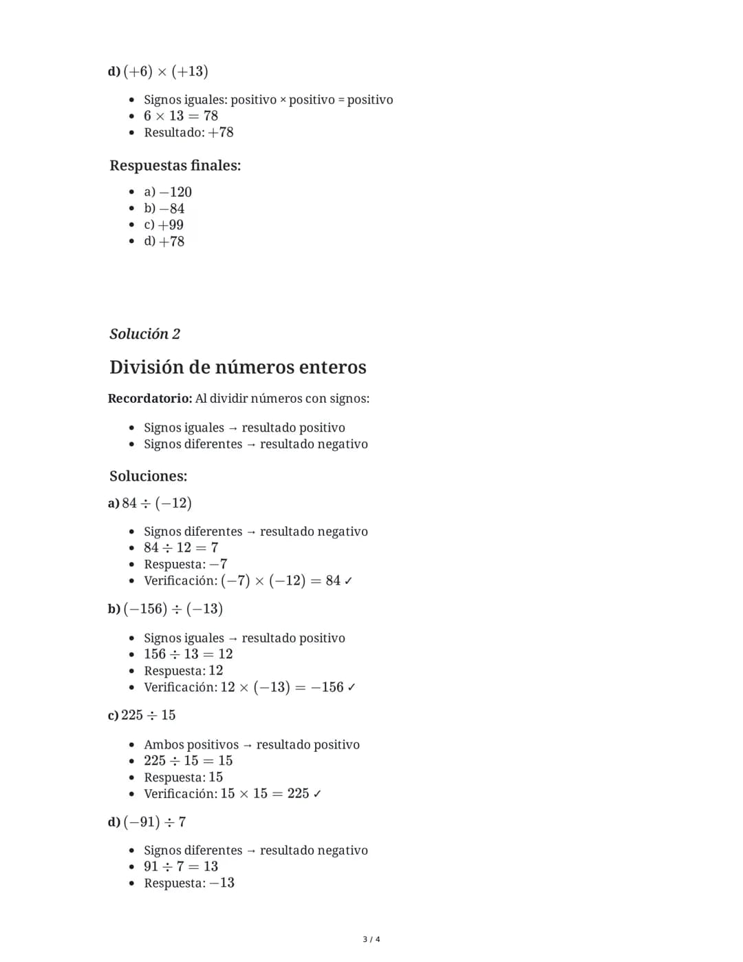 8 June 2025
Multiplicación y División Aritmética - 2do
Secundaria
Tarea 1
Multiplicación de números enteros
Resuelve las siguientes multipli