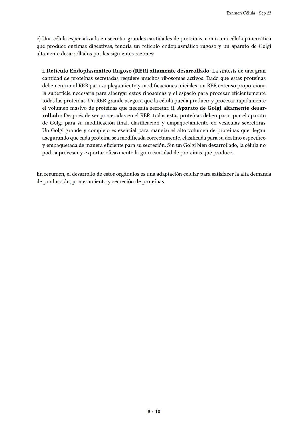 Examen Célula

Generado por Knowunity - Sep 23

Descripción: Este examen cubre la estructura, función y organización de la célula.

¡Buena s