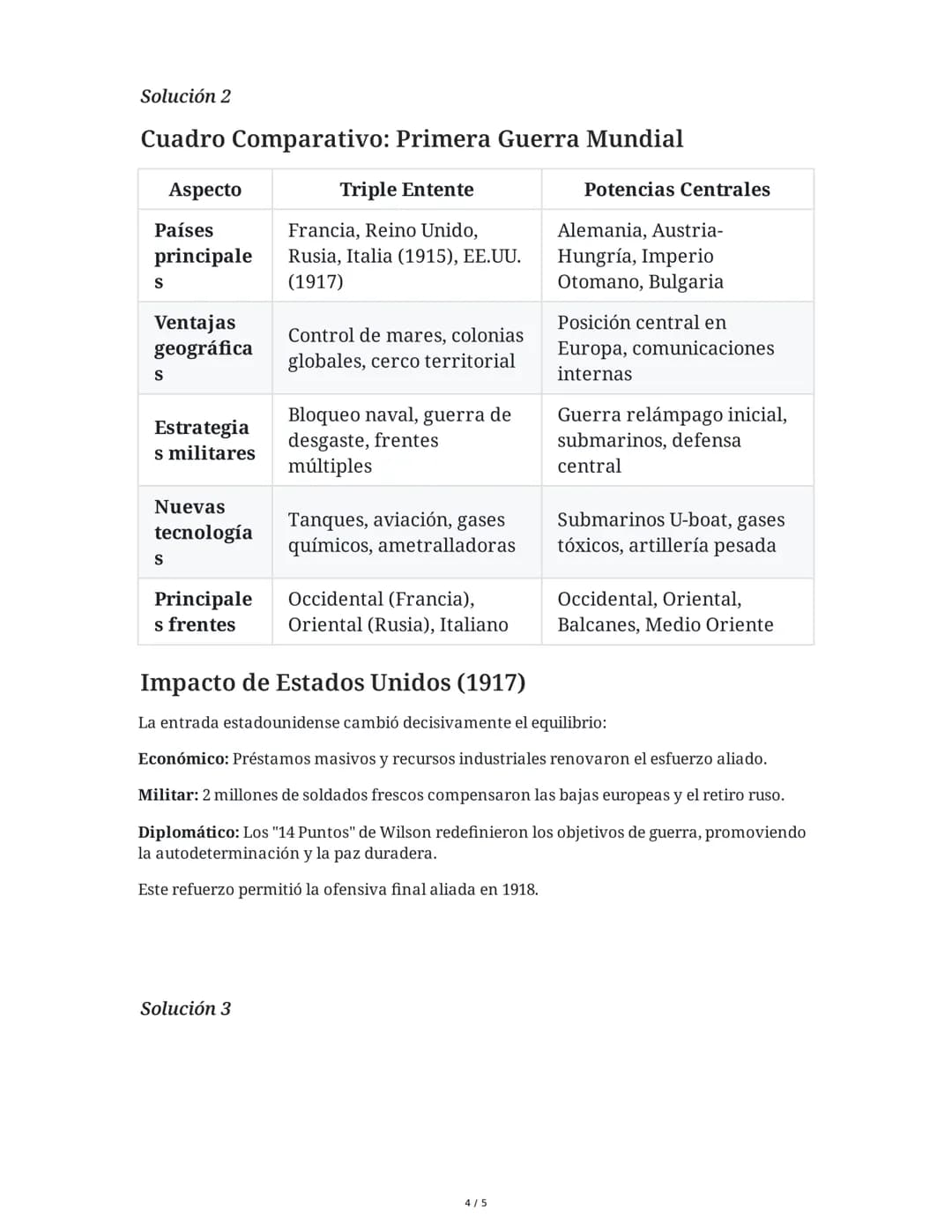 2 June 2025
Evaluación de la Primera Guerra Mundial
Tarea 1
Análisis de las causas y consecuencias de la Primera Guerra Mundial
Redacta un e