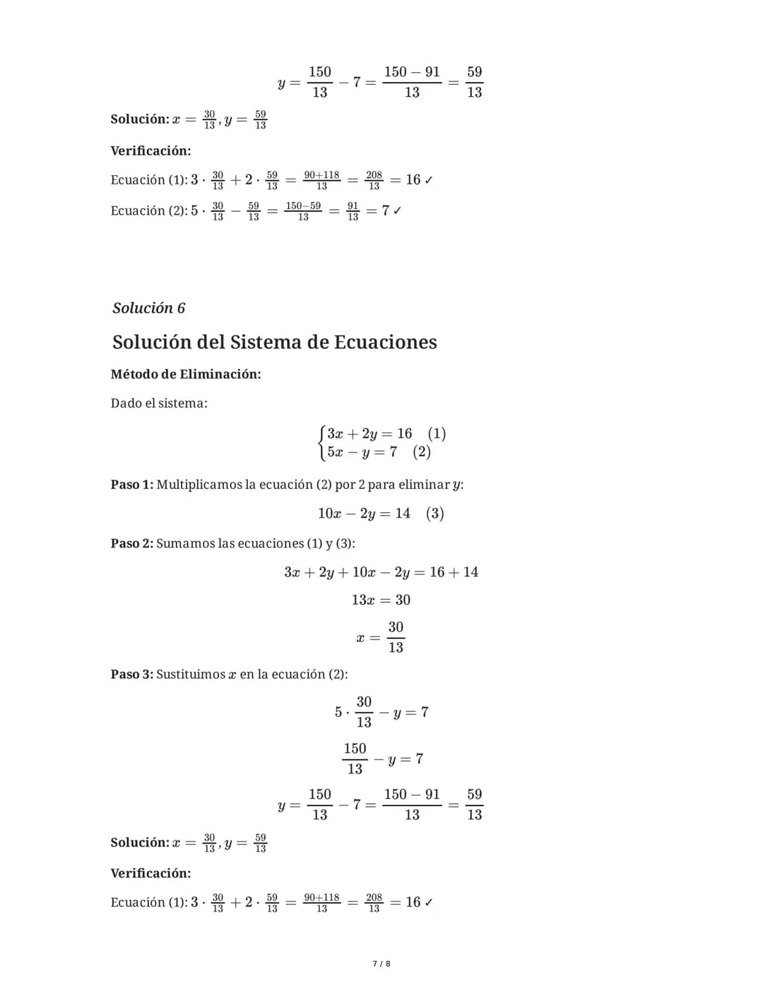 5 June 2025
Resolución de Ecuaciones y Álgebra Básica
Tarea 1
Resuelve la siguiente ecuación cuadrática utilizando la fórmula general:
2x<su