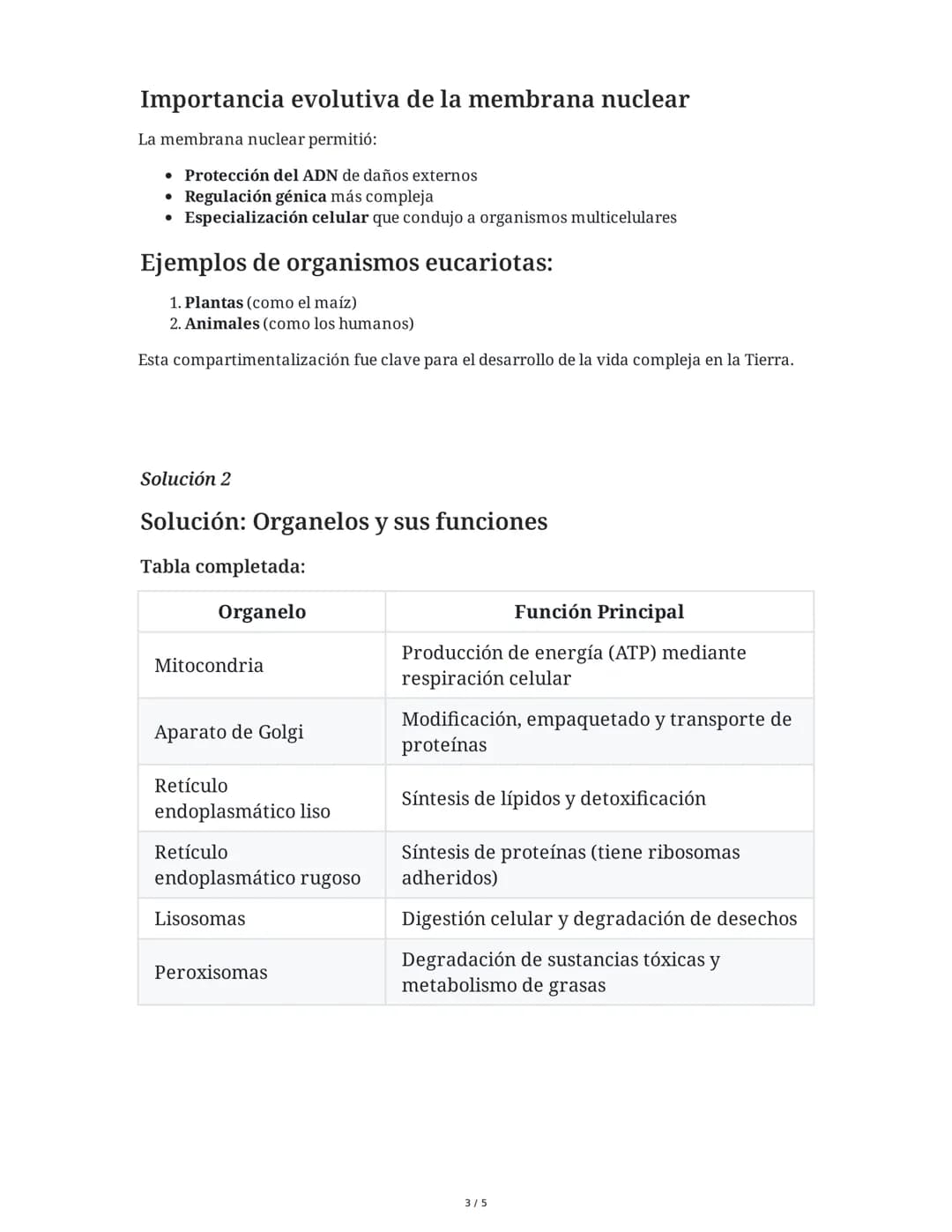 # Biología Celular: Células Eucariotas

9 June 2025

## Tarea 1

**Análisis de características celulares**

Explica las principales diferenc