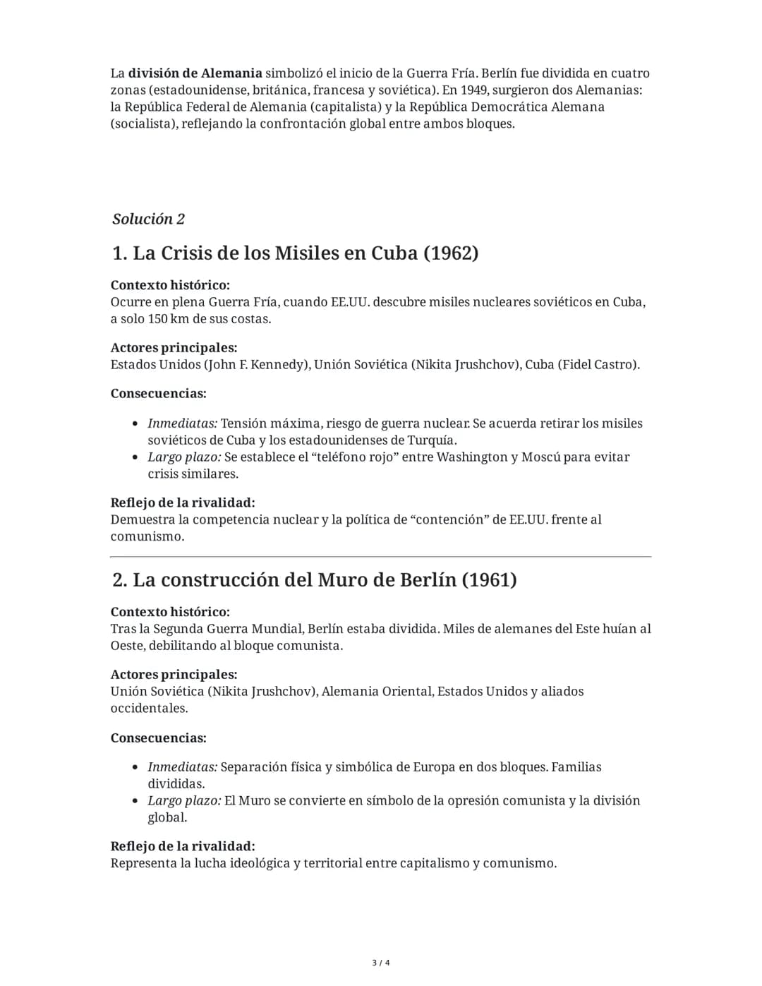 Guerra Fría: Eventos, Ideologías y
Consecuencias
29 May 2025
Tarea 1
Análisis de las causas y características de la Guerra Fría
Explica las 