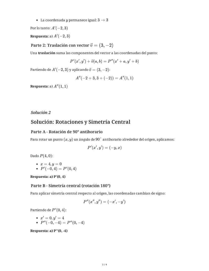 10 June 2025
Transformaciones Geométricas: Reflexión,
Rotación y Simetría
Tarea 1
Transformaciones Geométricas - Selección Múltiple
Observa 