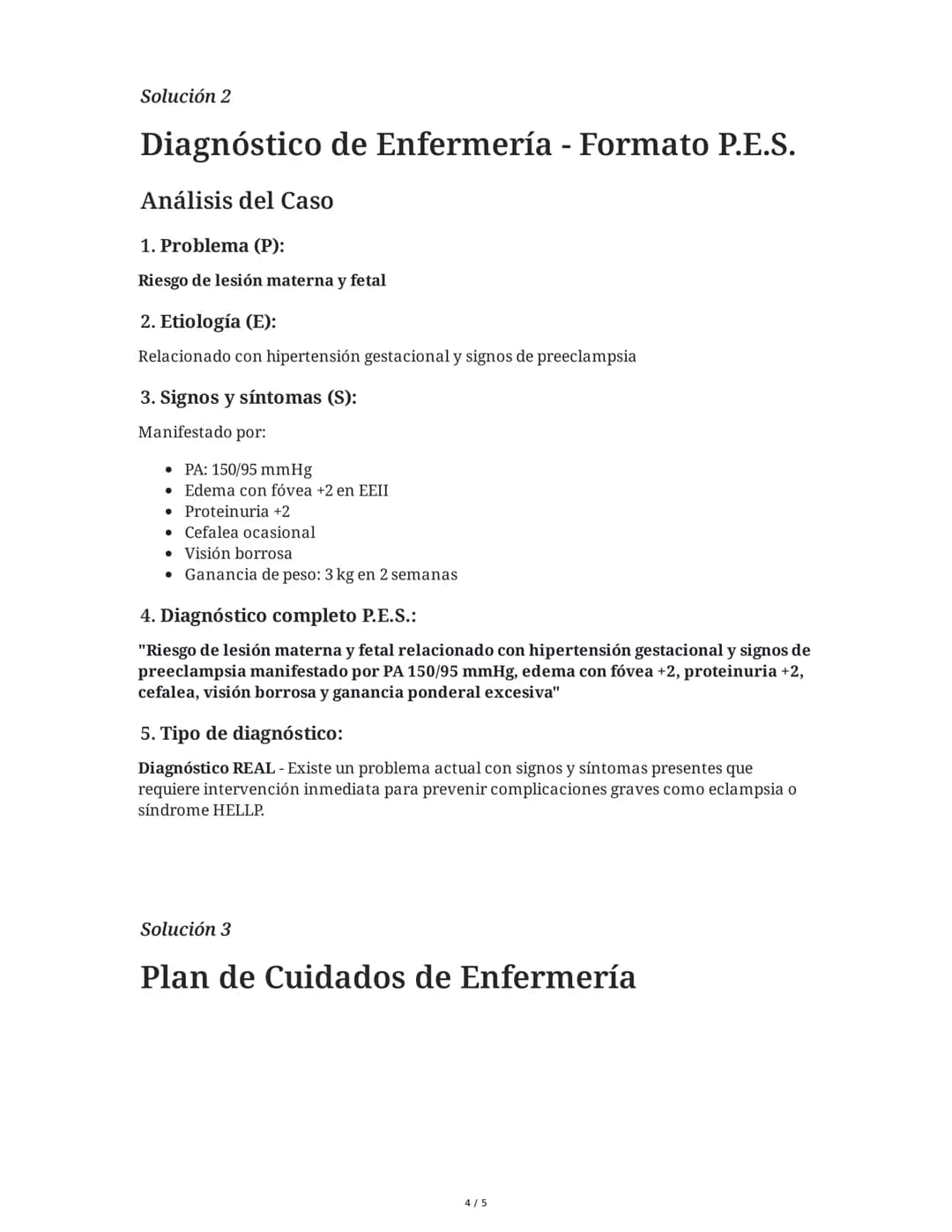 1 June 2025
Proceso de Atención Enfermería: Valoración y
Diagnóstico
Tarea 1
Análisis del Proceso de Atención de Enfermería (PAE)
Analiza el